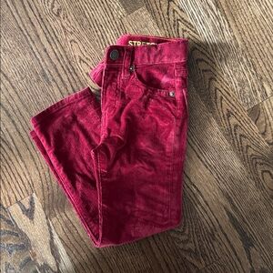 Maroonish/Red Corduroy Pants